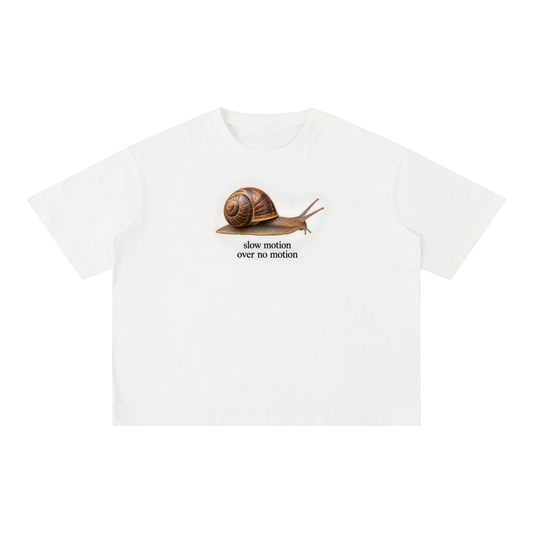 Mineral Wash Boxy Cotton T-Shirt